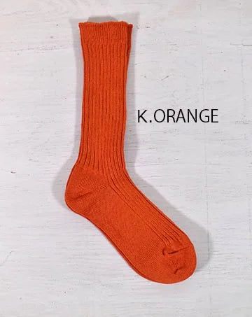 L019 Linen Rib Socks