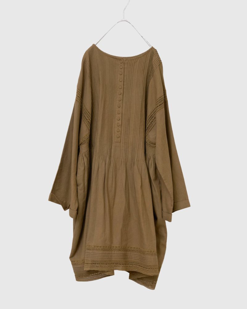 【予約】 F/W RS 025 2Wayピンタックチュニック（10月初旬 - 10月中旬）