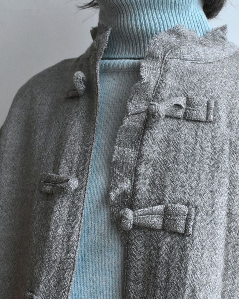 【予約】 F/W LA 528 アノニマスウールガーゼチャイナジャケット（10月末 - 11月初旬）