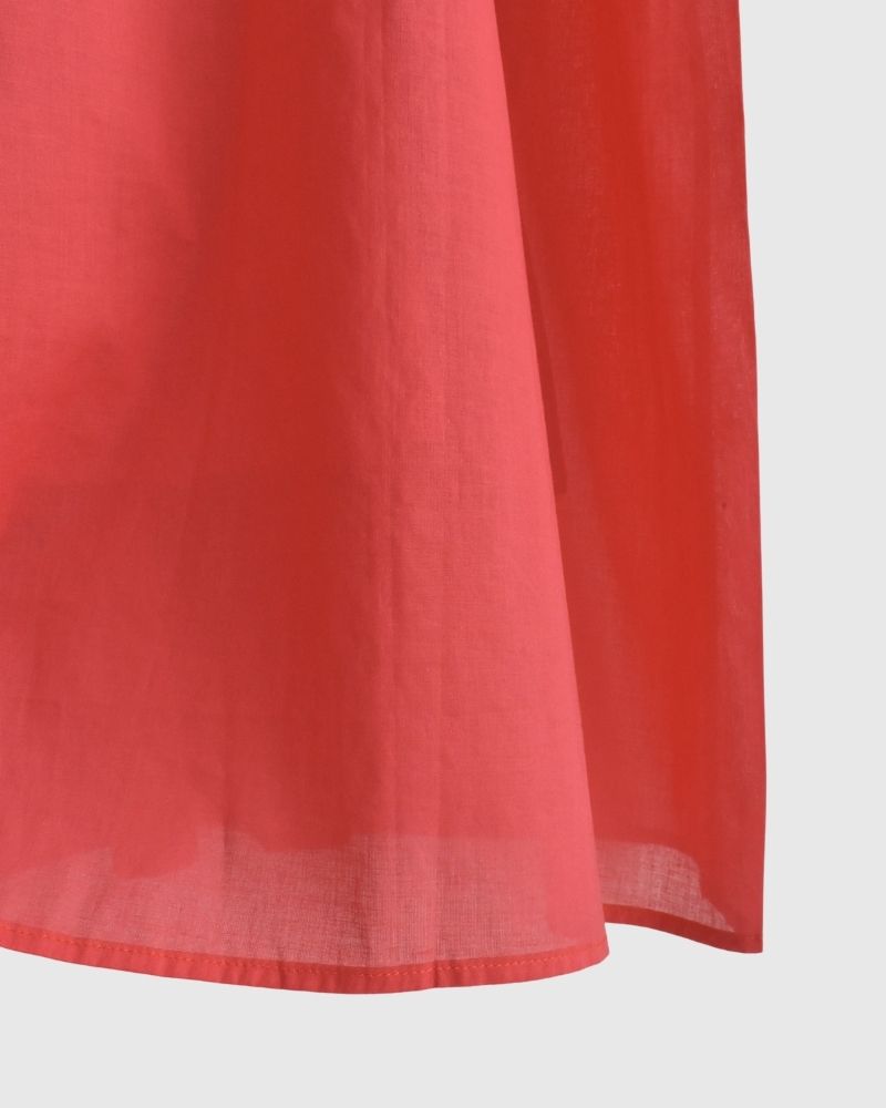 【sale】80ローン ワンピースドレス OrangeRed