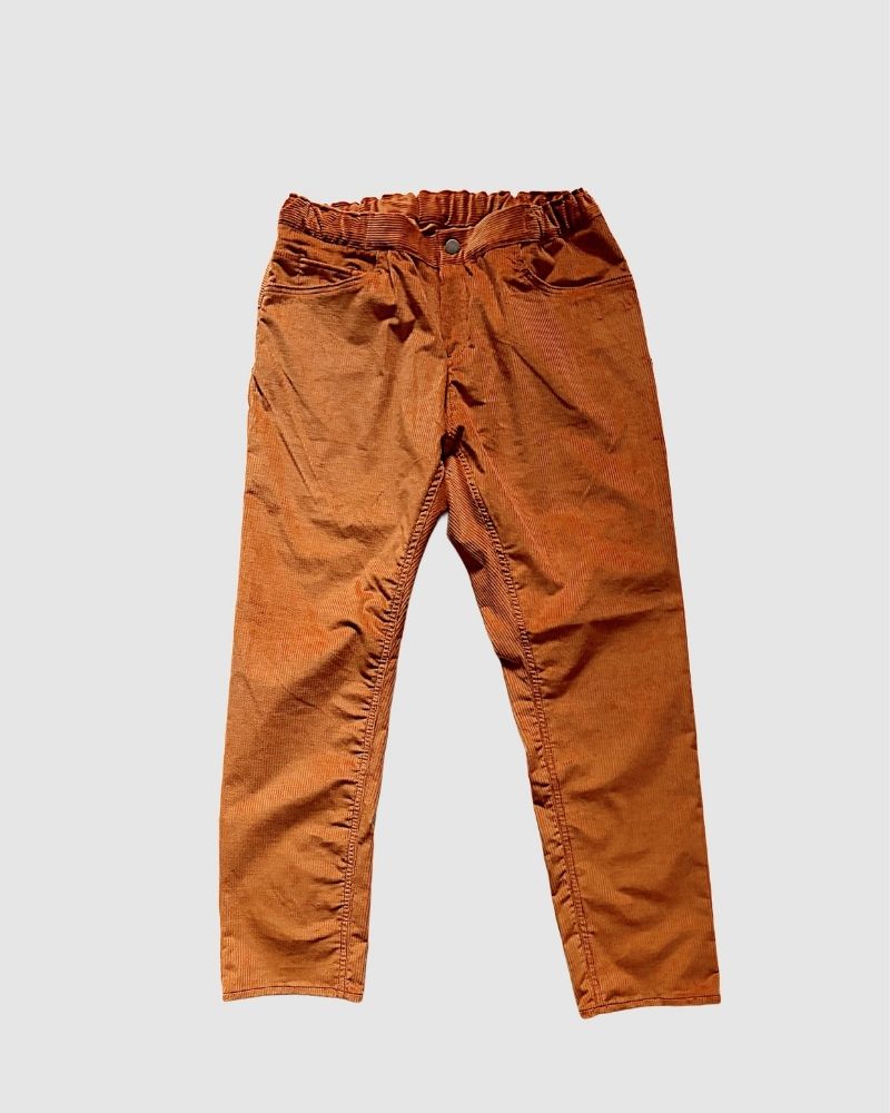 【予約】A/W TP076f フランス製フレンチコールのストレッチパンツ（9月）
