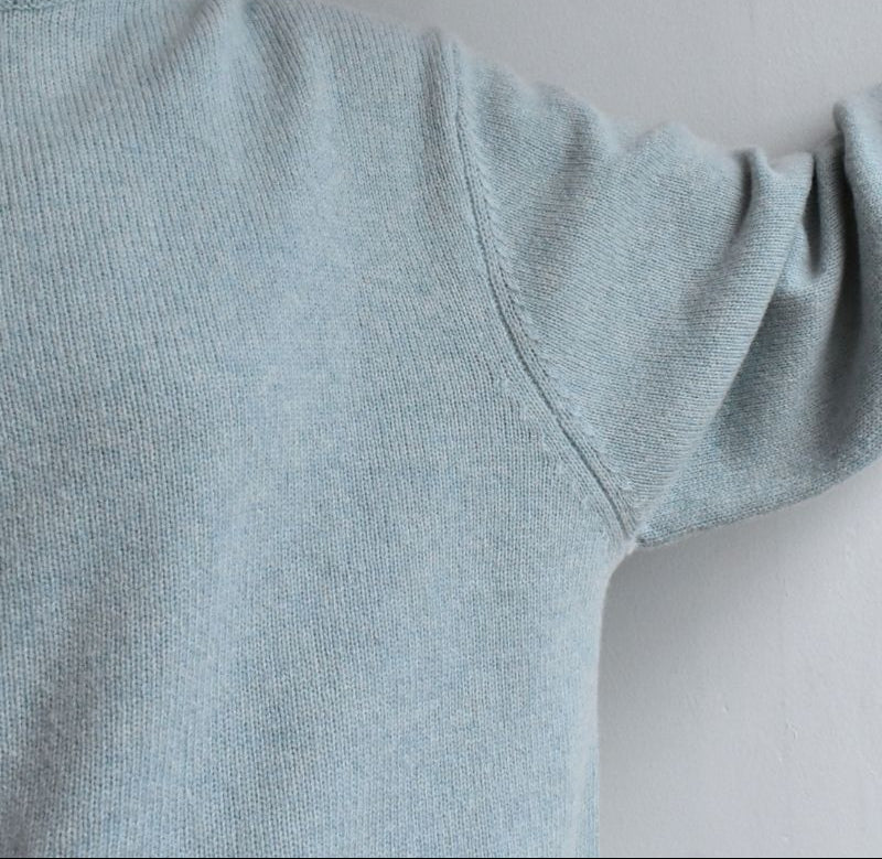 【予約】 F/W G 1240 ソリッドニットプルオーバー（10月中旬 - 10月末）