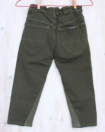 【sale】スリムレッグパンツ（9分丈） Khaki　90cm