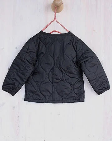 【sale】QUILTHALFCOAT Black　95cm,115cm