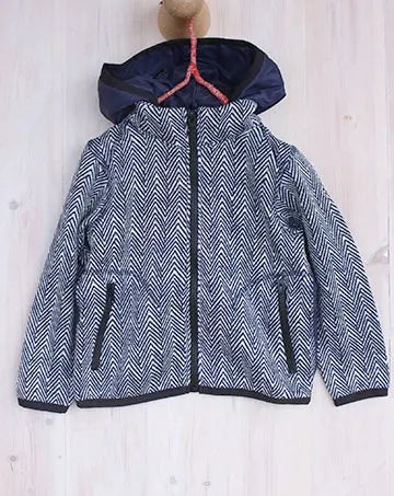 【sale】SWEATER FLEECE PARKA Navy　105,115cm