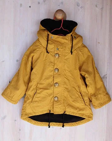 【sale】ブロードモッズパーカー Mustard　100cm