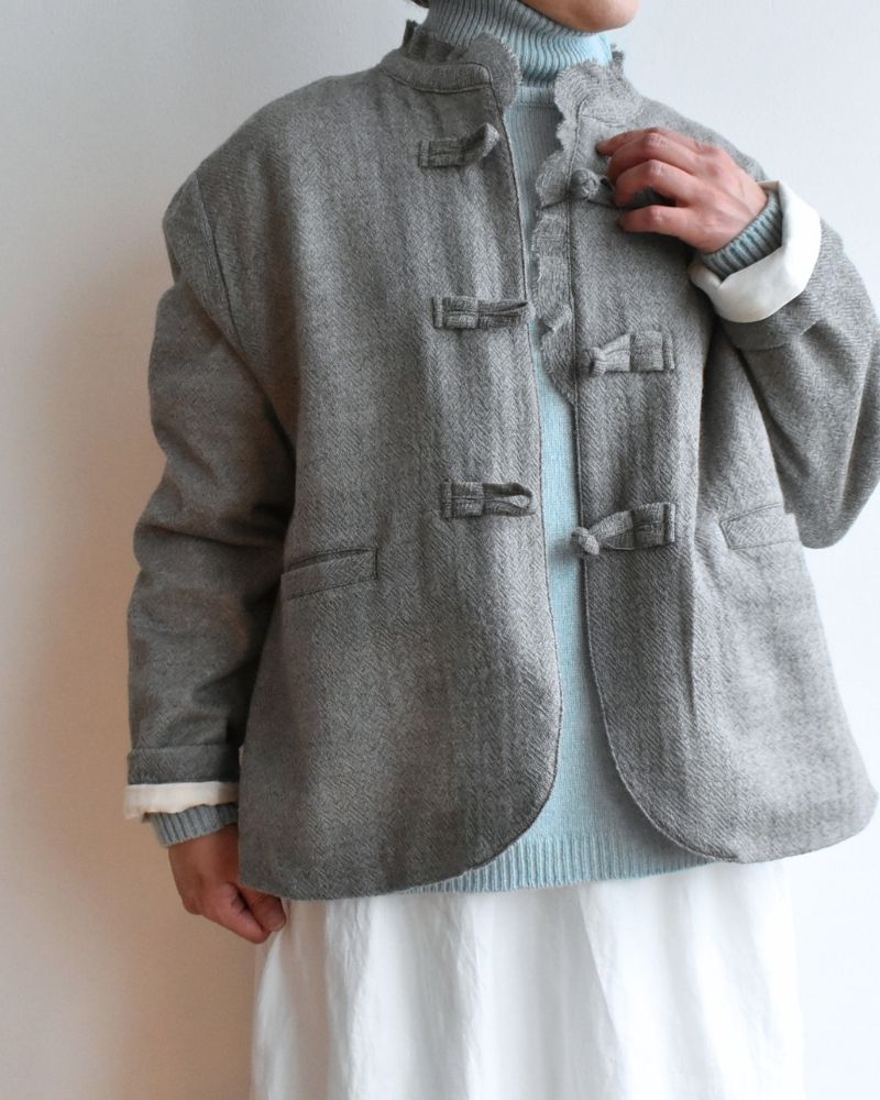 【予約】 F/W G 1241 ソリッドタートルニットプルオーバー（10月中旬 - 10月末）
