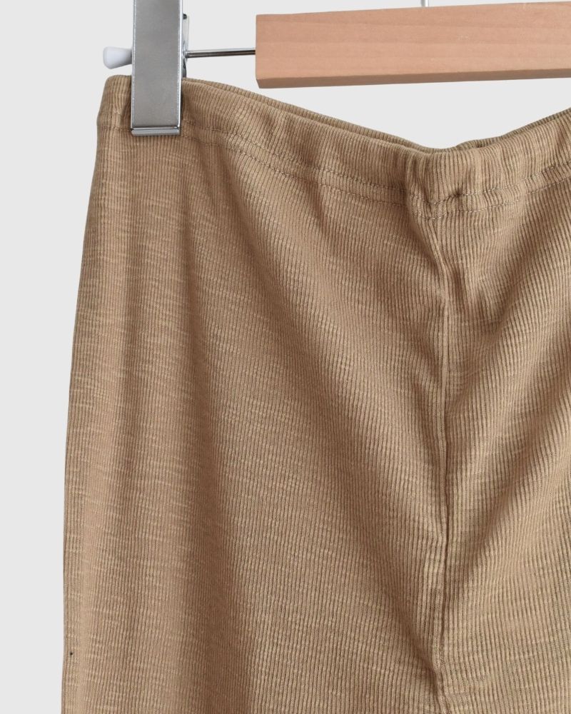 【sale】RIB JERSEY LEGGINGS Beige