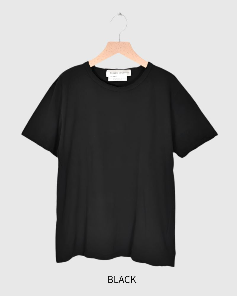 強撚天竺クルーネックTee