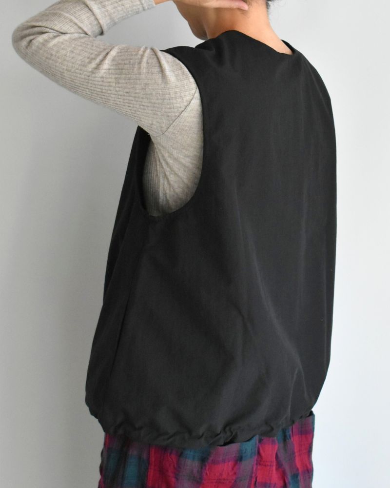 REVERSIBLE MOUNTAINEER VEST VintageBlack