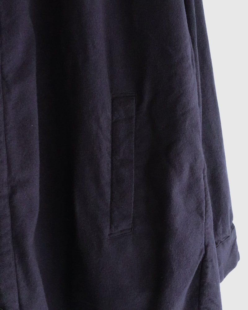 STAND COLLAR SHIRT Marine