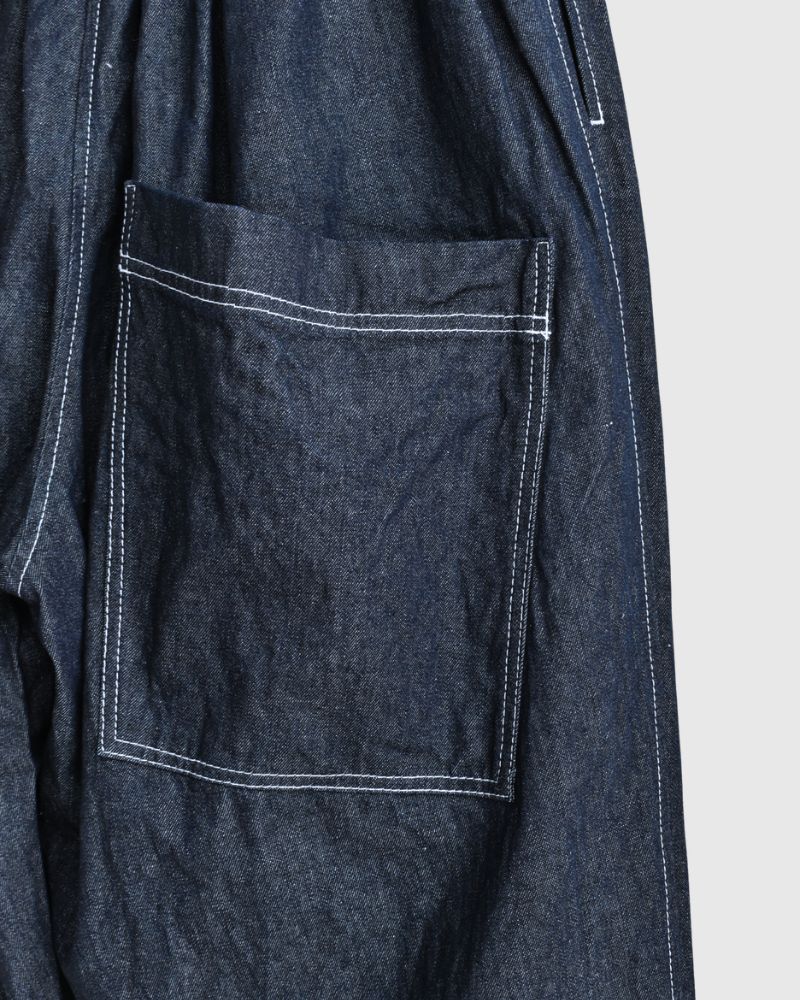 ビックポケットペグトップパンツ (DENIM) Indigo