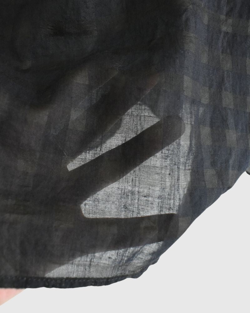 DROP SHOULDER SMOCK Black