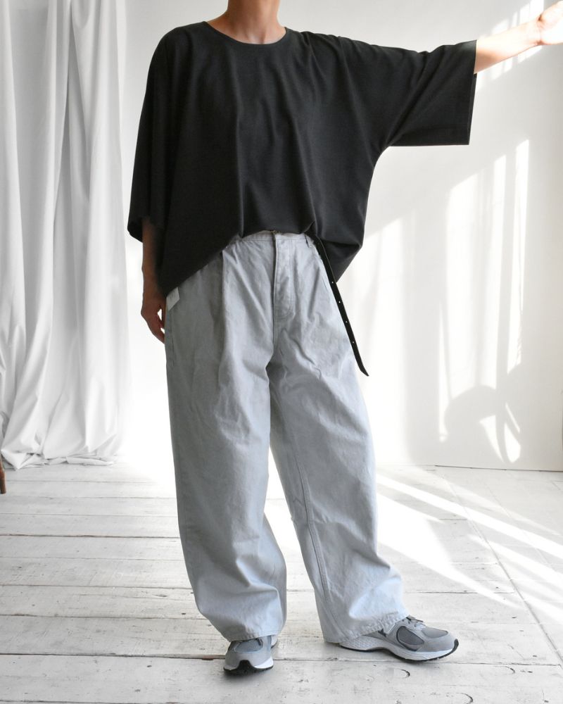 ワイドデニムパンツ Gray