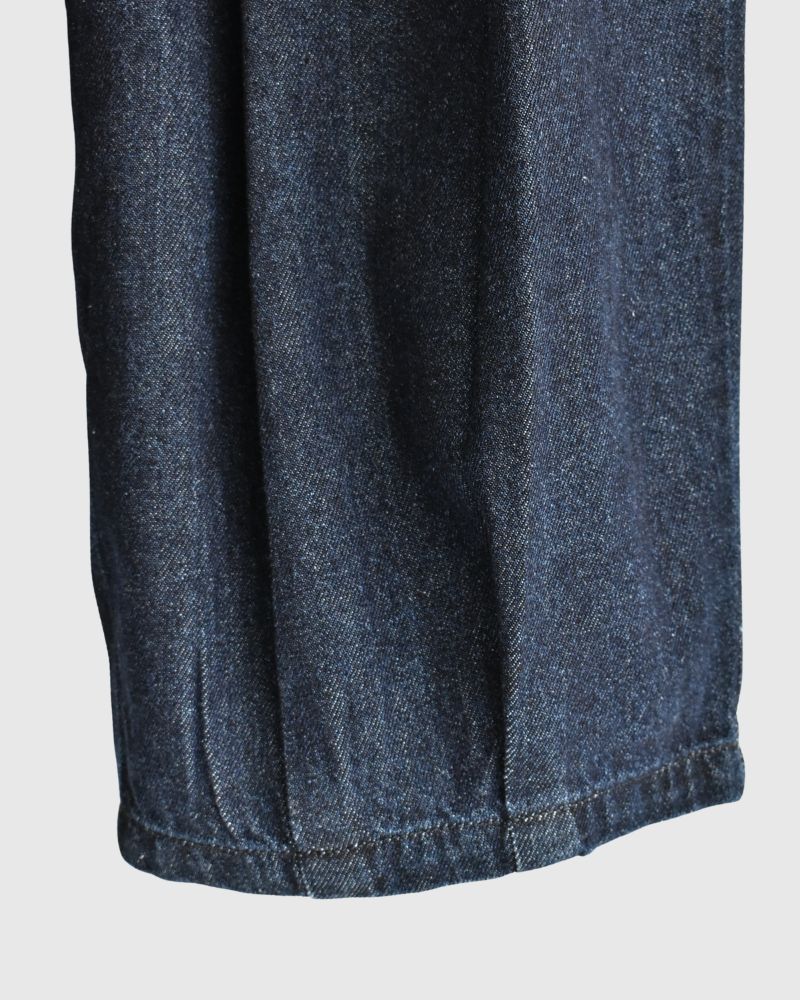 裾デザインコクーンシルエットデニム 'SAFY' OneWash