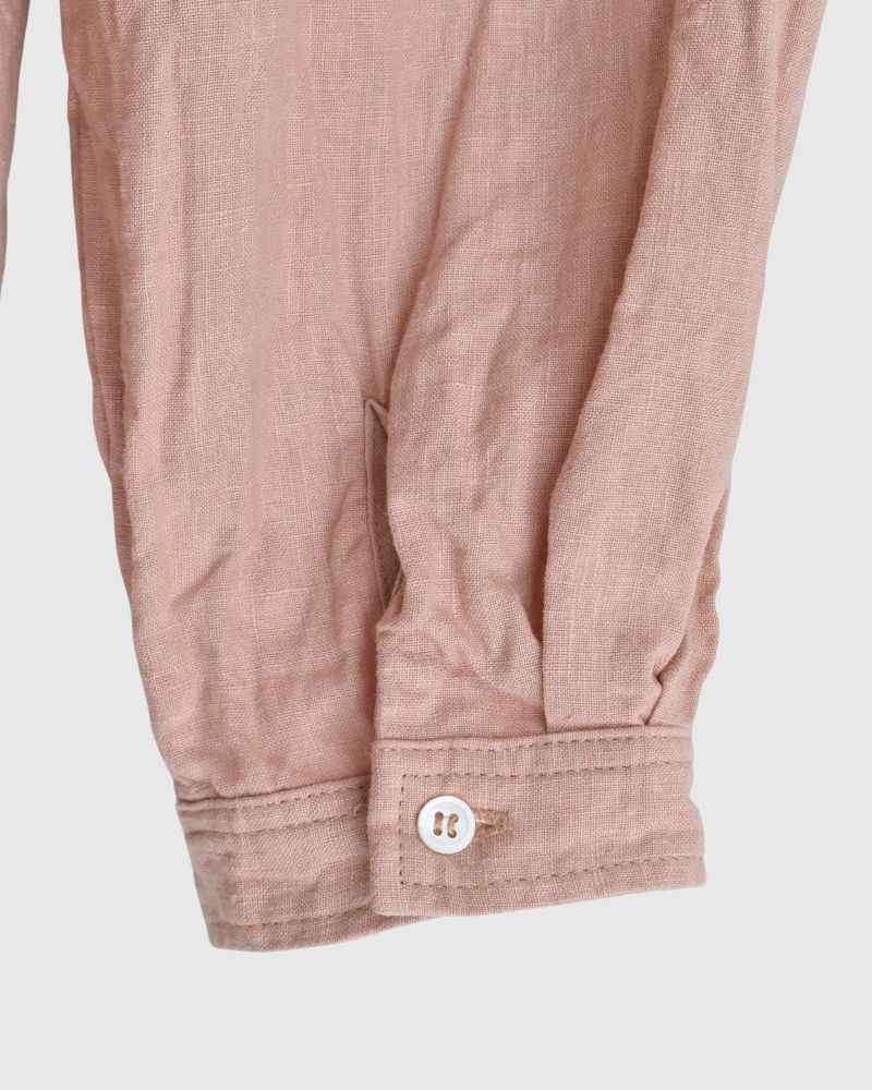 フレンチリネンシャツ Pink