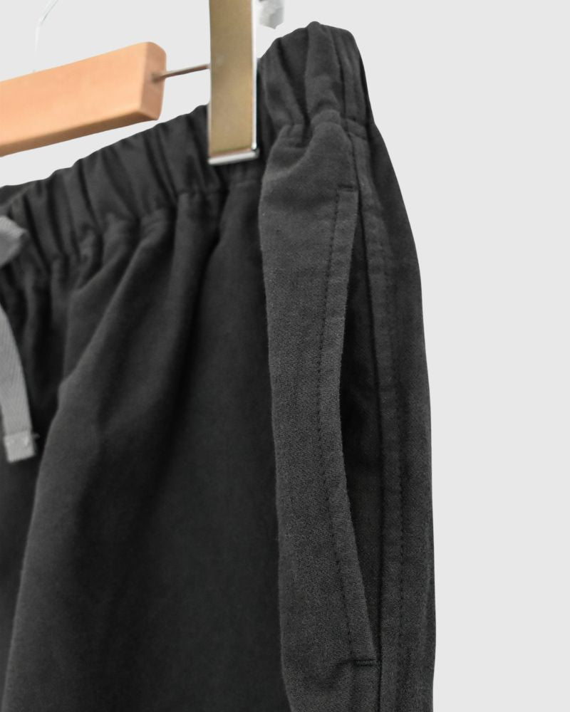 アシンメトリーベイカーパンツ（モールスキン） DarkGray