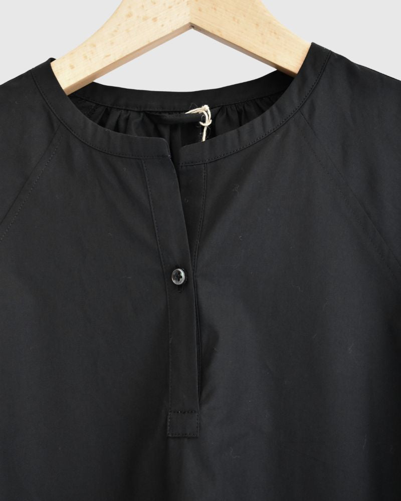 バルーンスリーブ ミディワンピース Black