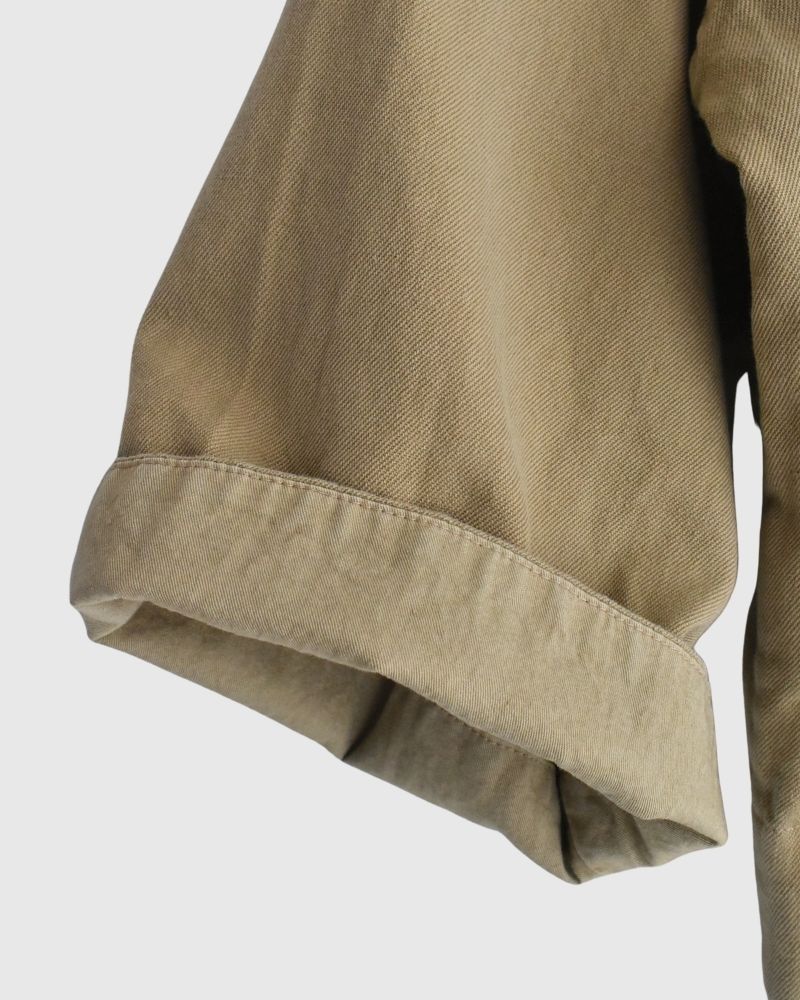 ソフトツイルシャツ Beige