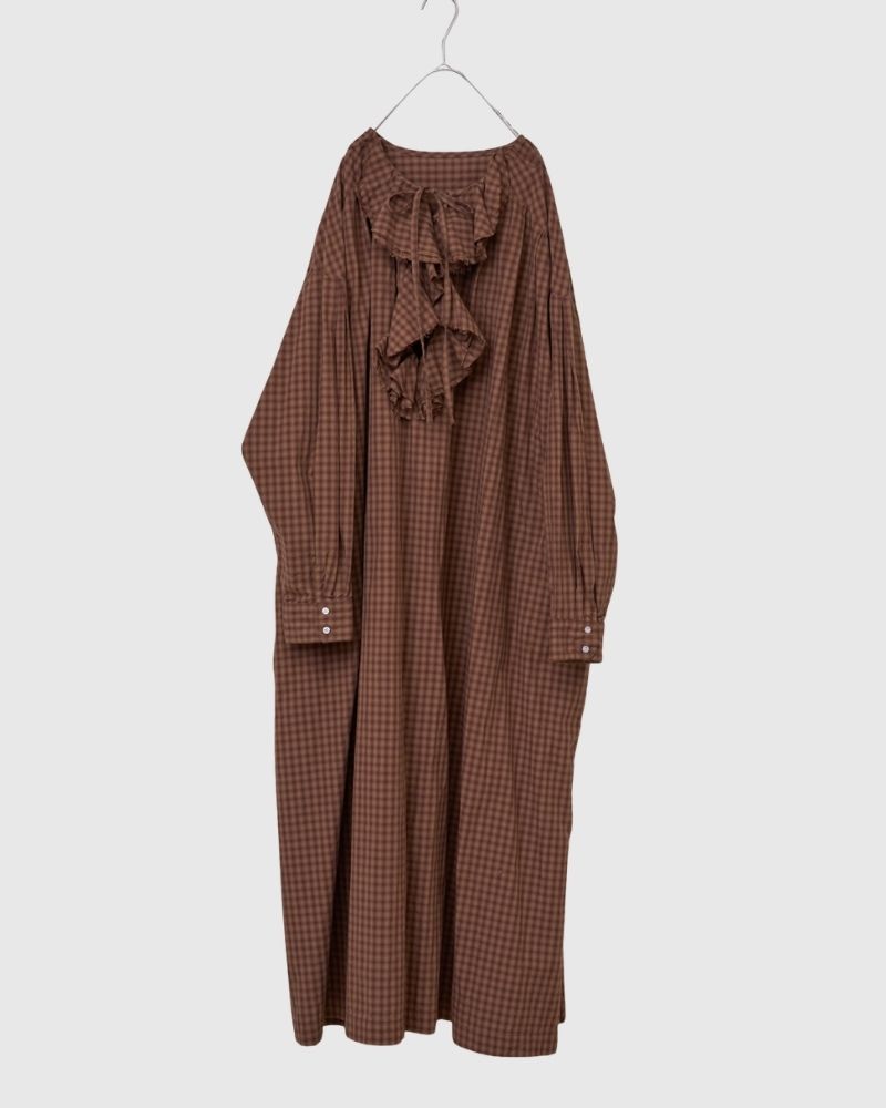 【予約】 F/W RS 012 ラッフルドレス（9月初旬 - 9月中旬）