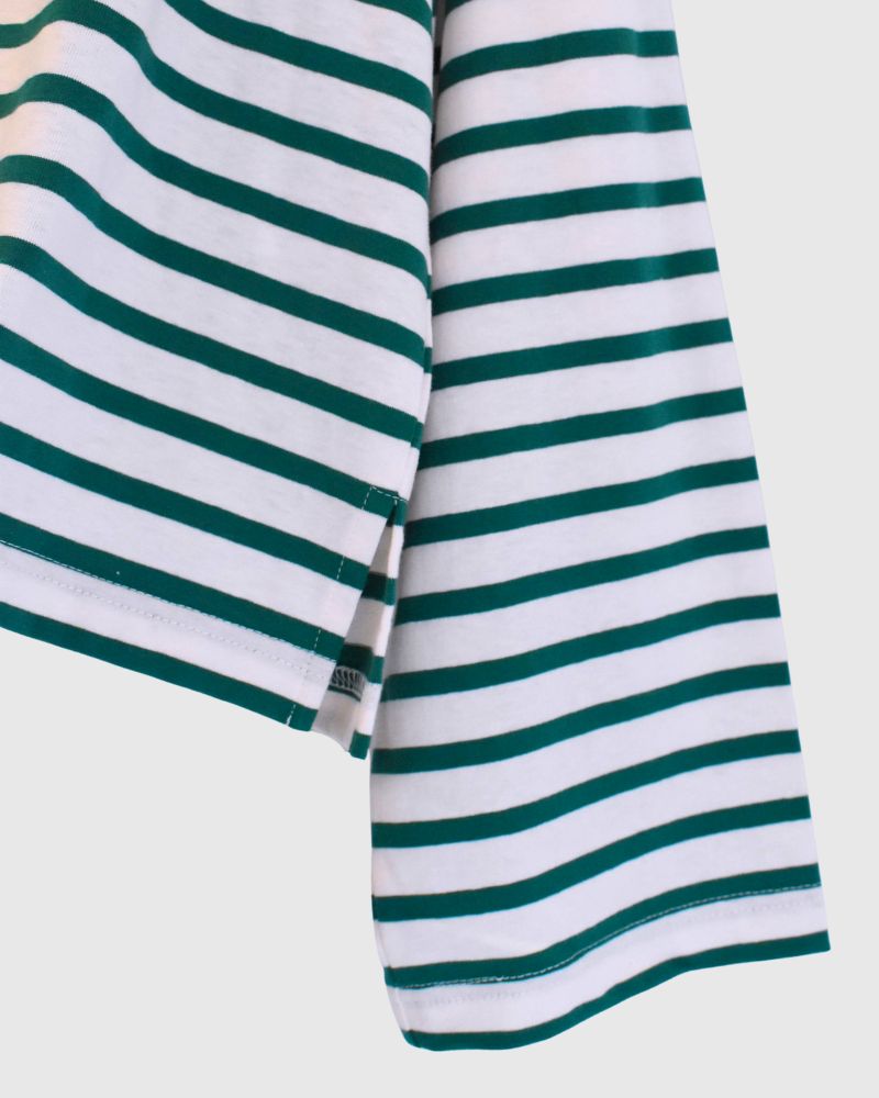 taco cotton ボーダータイ Pink/Green