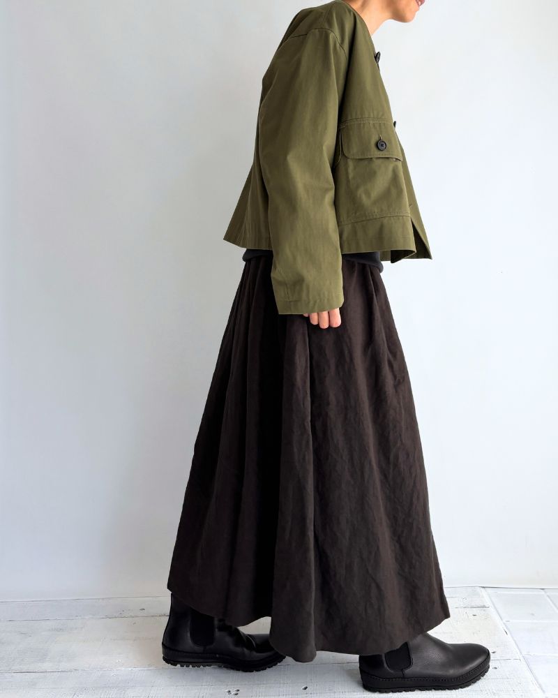 ROCKY-GABA カラーレスジャケット Khaki