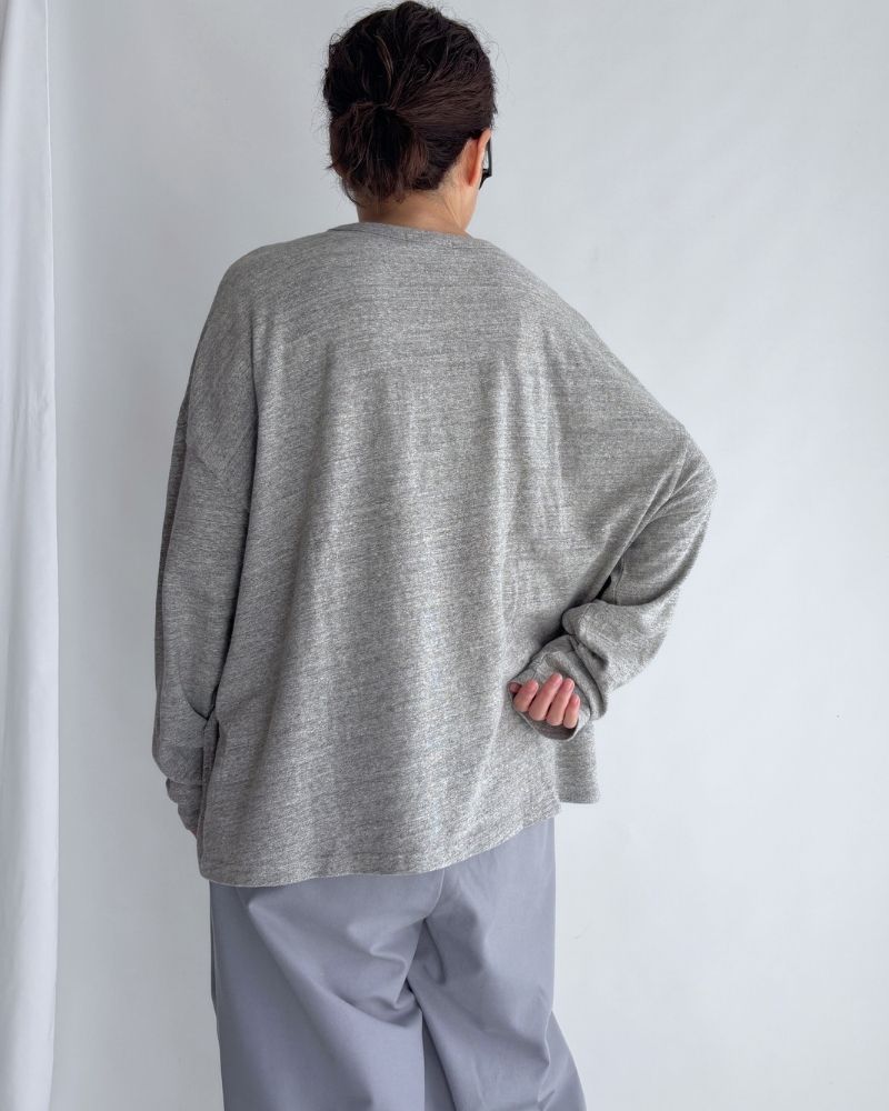 ジャージー ルーズプルオーバー