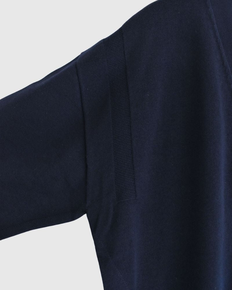 COVE Vネックショートカーディガン Navy