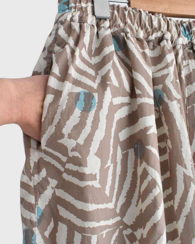 LIBERTYプリント パンツ ZebraDot