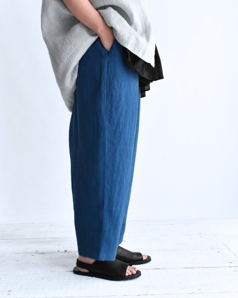 エッグパンツ（LINEN/RAMY） Blue