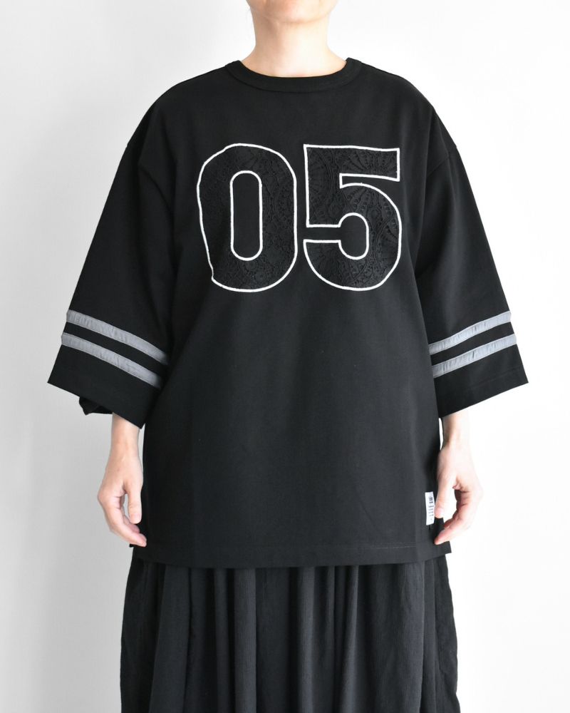 2WAYナンバリングトップ 'KEATS' Black