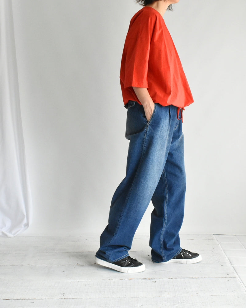 デニムタックパンツ Bleach