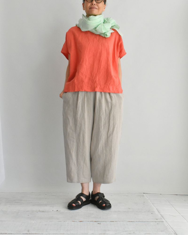 フレンチリネンプルオーバー Orange