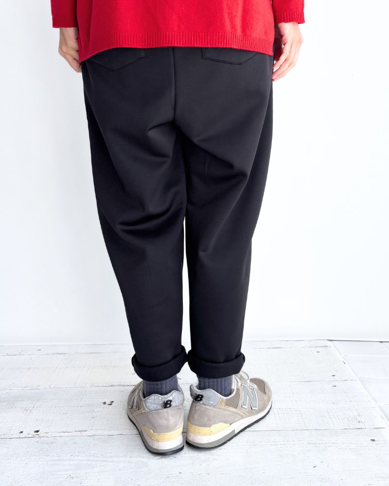 裏起毛ポンチジョッパーズトラウザー 'RUNKY' Black