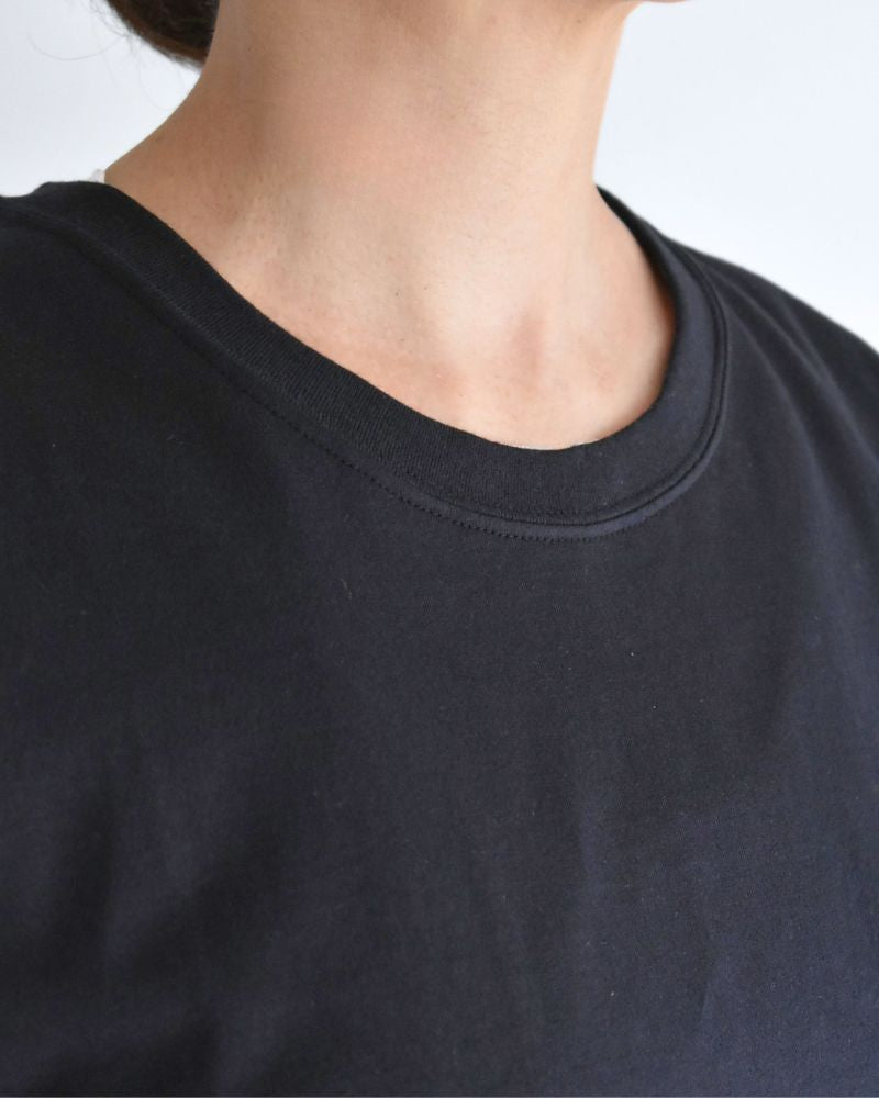 CALM フレンチスリーブTシャツ Navy
