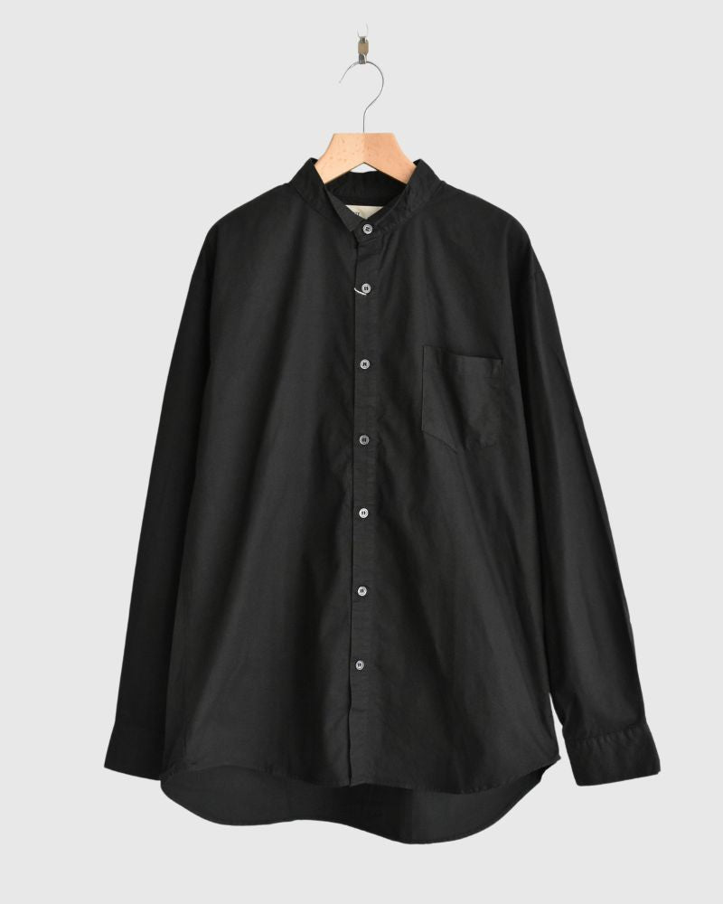 【sale】ウイングカラーシャツ Black