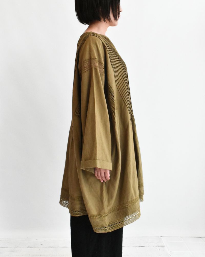 【予約】 F/W RS 025 2Wayピンタックチュニック（10月初旬 - 10月中旬）