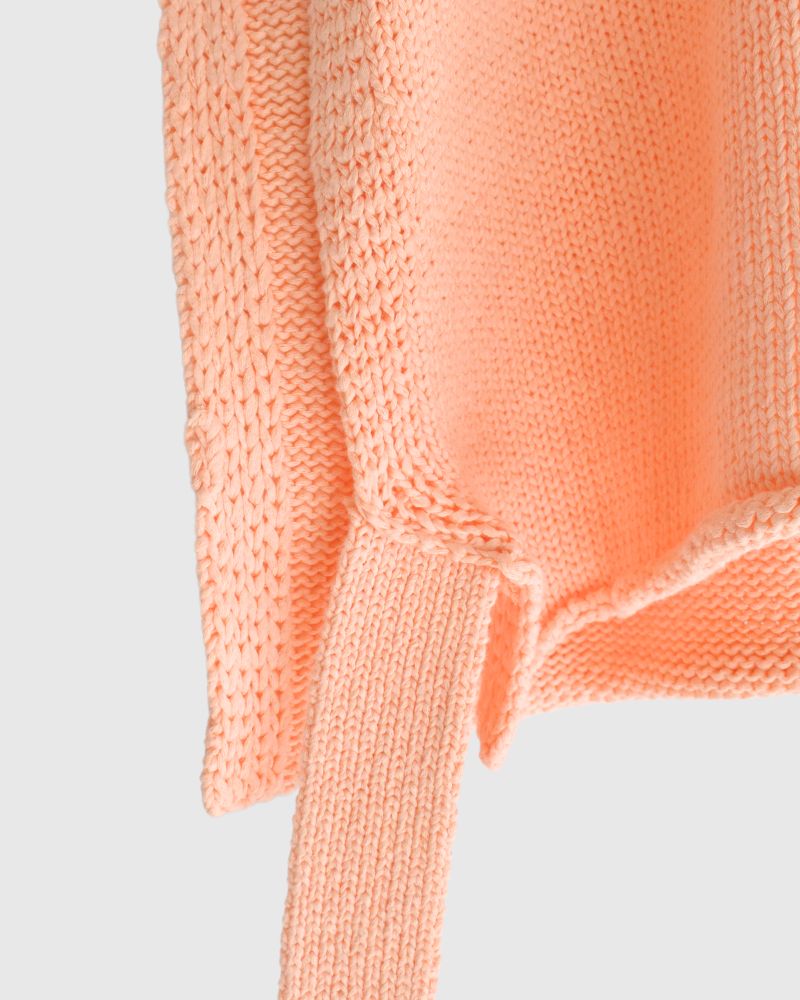 リボンニットベスト Pink