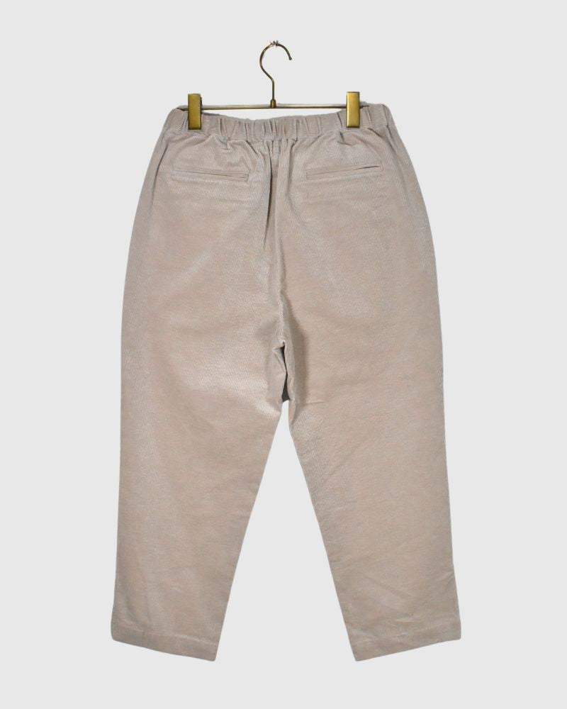11WALE CORDUROY EASY TAPERED PANTS Beige
