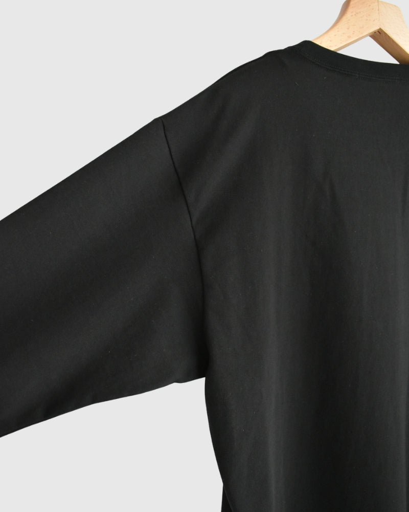 メンズのめがねTee Black