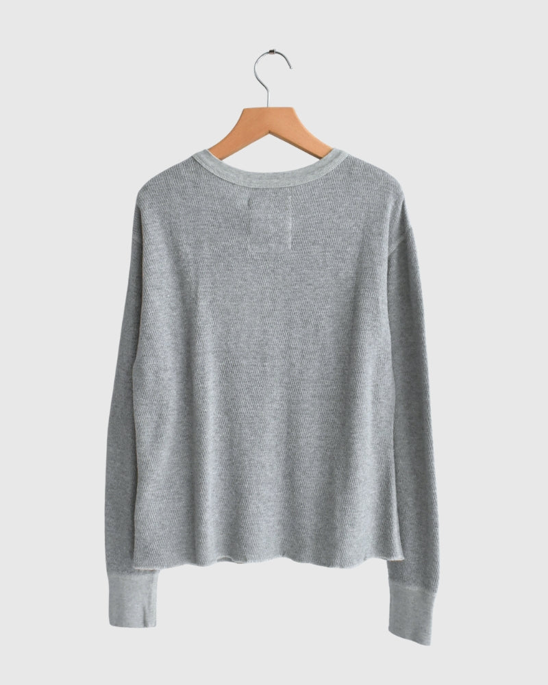ラメサーマル リメイクカーディガン Gray