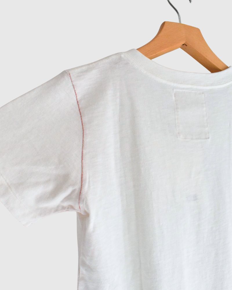【sale】天竺VネックTシャツ White