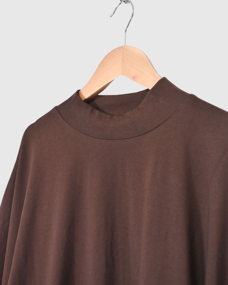 WIDE BOX SILHOUETTE TOPS 'CADEN' Brown