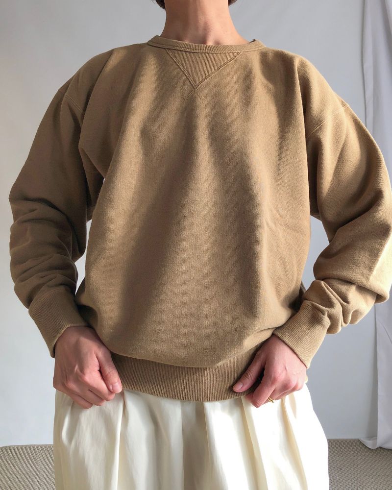 SWEAT SHIRT BrownCamel