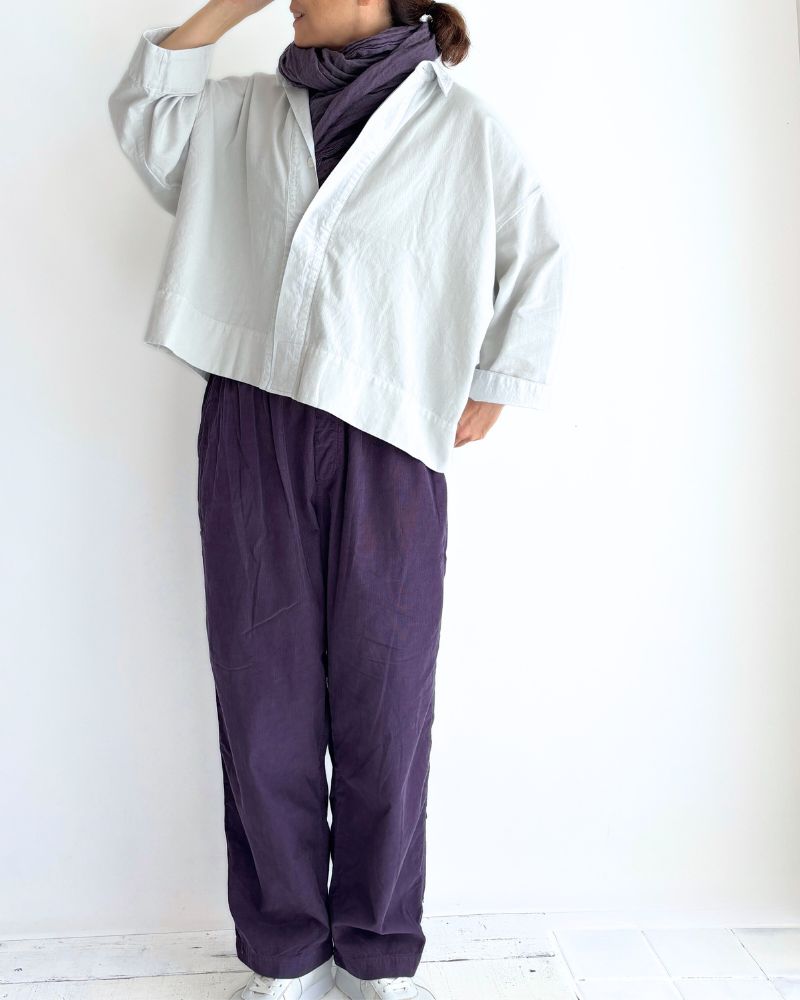 ソフトツイルシャツ IceGray