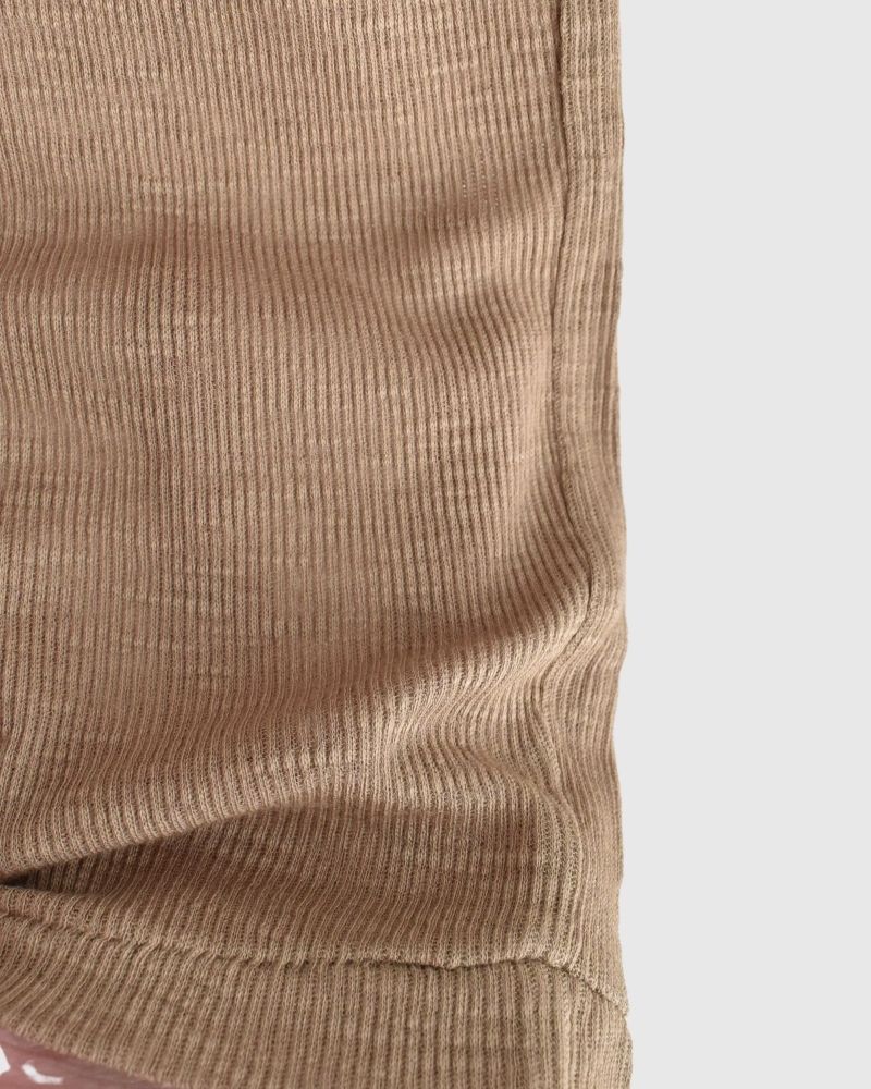 【sale】RIB JERSEY LEGGINGS Beige