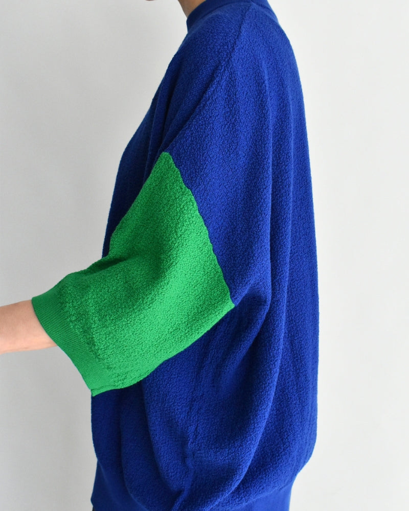 【sale】リンクス ニットトップ 'JAQ2' Blue