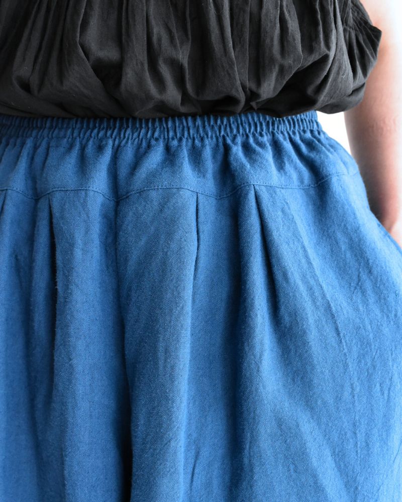 エッグパンツ（LINEN/RAMY） Blue