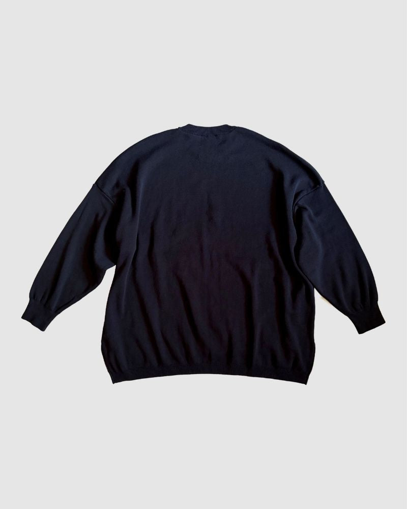 【予約】A/W TT165b コットンでできたニットプルオーバー（8月）