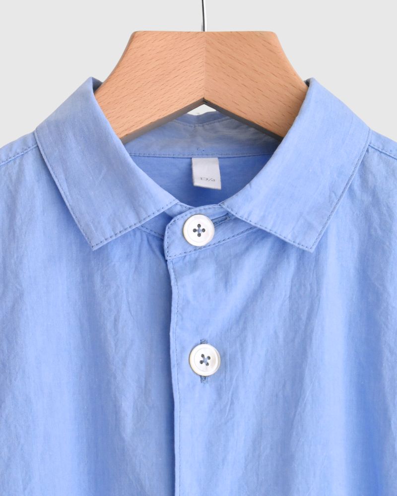 ドロストシャツ Sax